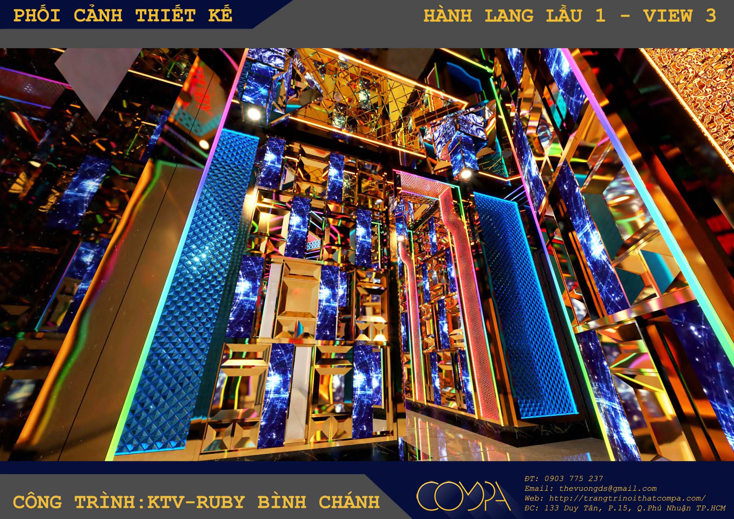 Hình ảnh thi công thực tế karaoke Ruby Hình ảnh thi công thực tế karaoke Ruby