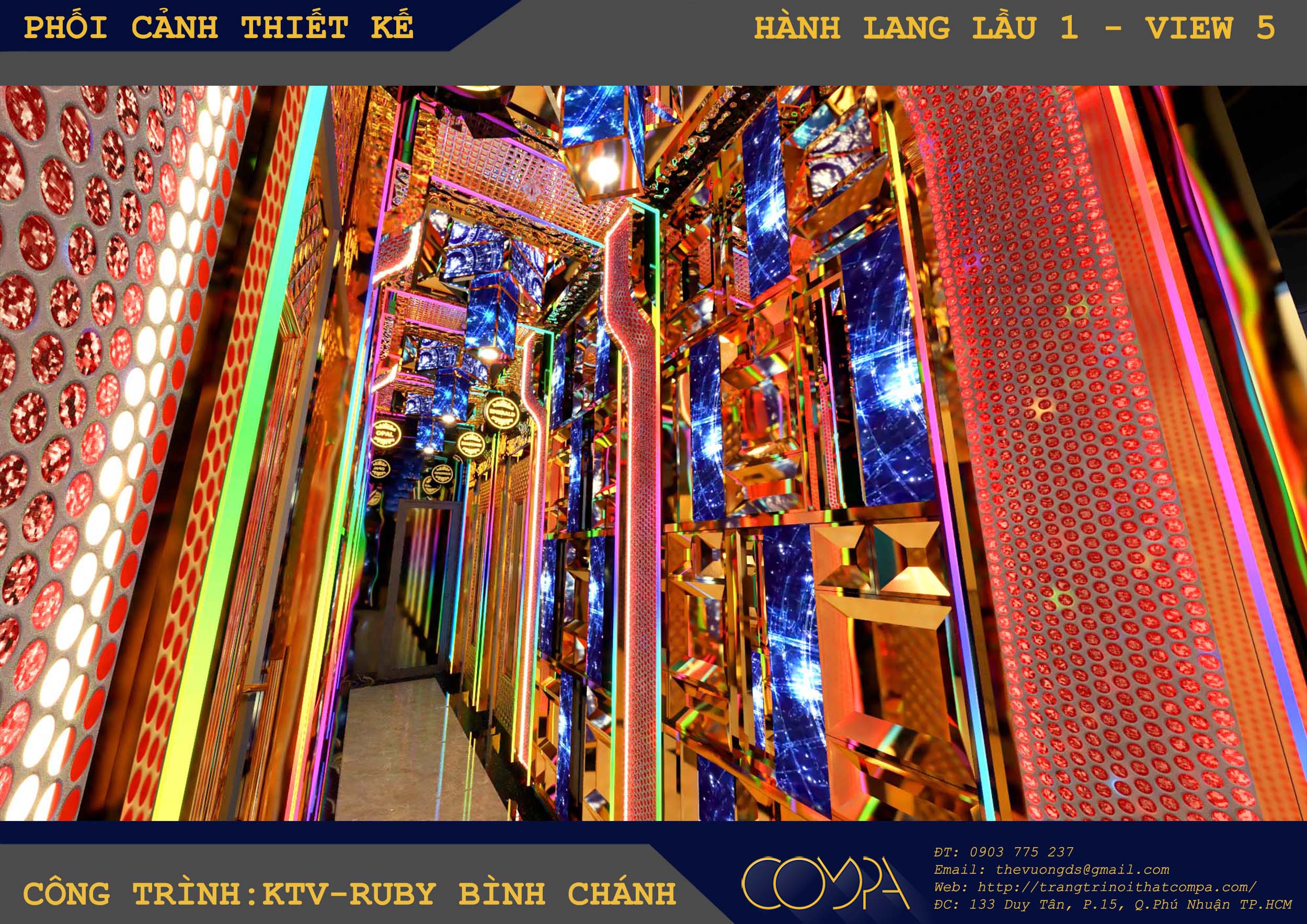 Hình ảnh thi công thực tế karaoke Ruby Hình ảnh thi công thực tế karaoke Ruby