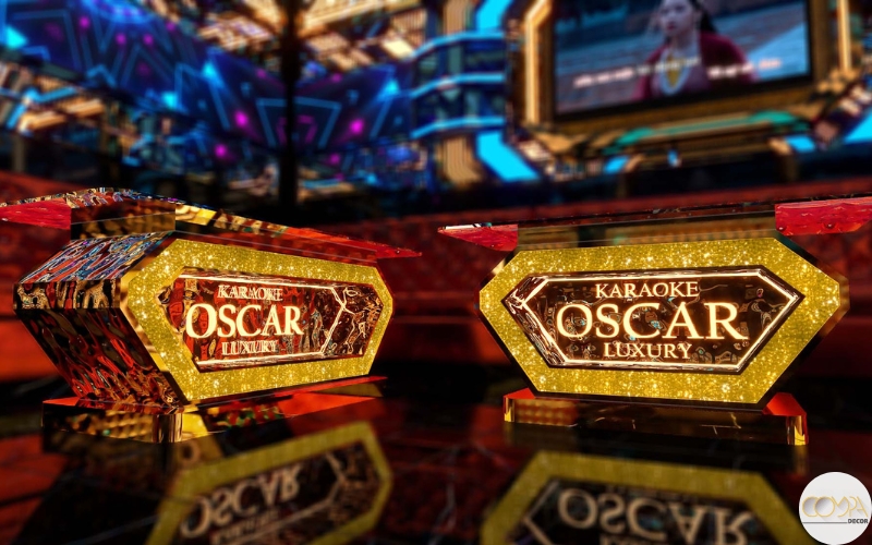 Hình ảnh thi công thực tế phòng karaoke Oscar Hình ảnh thi công thực tế phòng karaoke Oscar