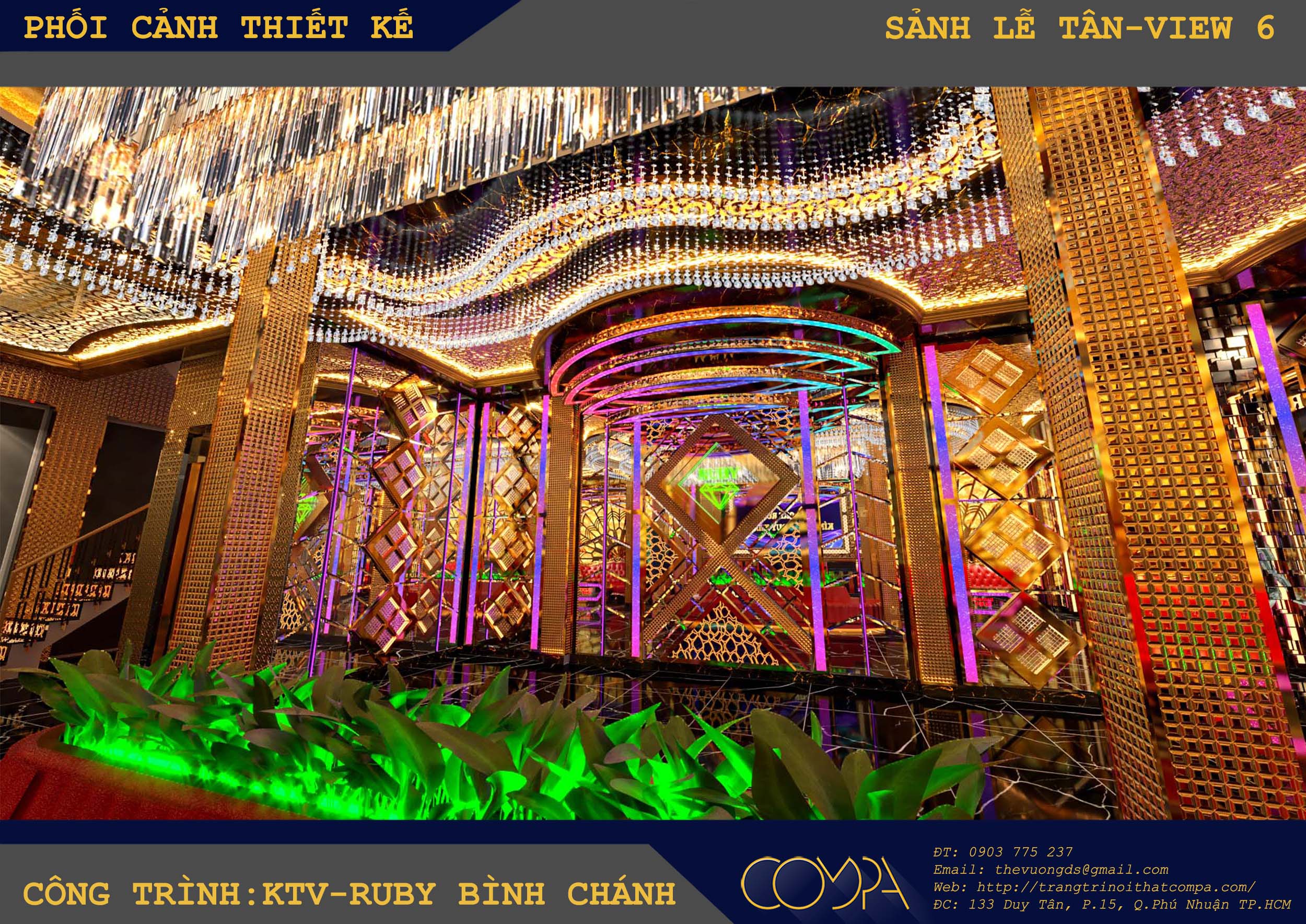 Thiết kế sảnh đón lễ tân Karaoke với chất liệu cao cấp Thiết kế sảnh đón lễ tân Karaoke với chất liệu cao cấp