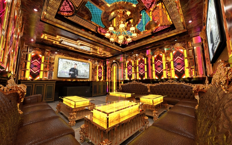Mẫu thiết kế phòng karaoke gia đình Mẫu thiết kế phòng karaoke gia đình