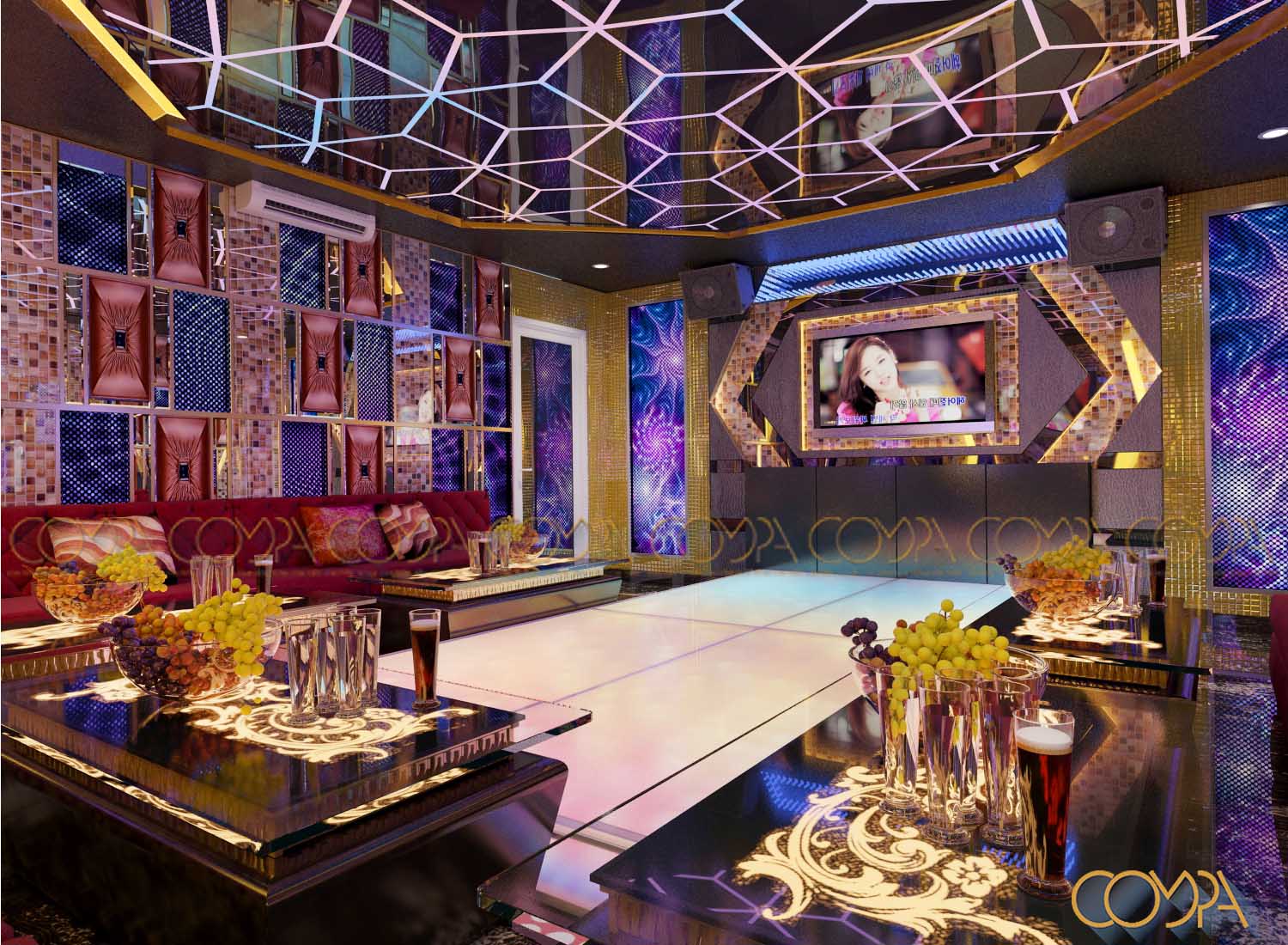 thiết kế nội thất phòng karaoke hiện đại kết hợp màn hình led mẫu 4 view 1 thiết kế nội thất phòng karaoke hiện đại kết hợp màn hình led mẫu 4 view 1