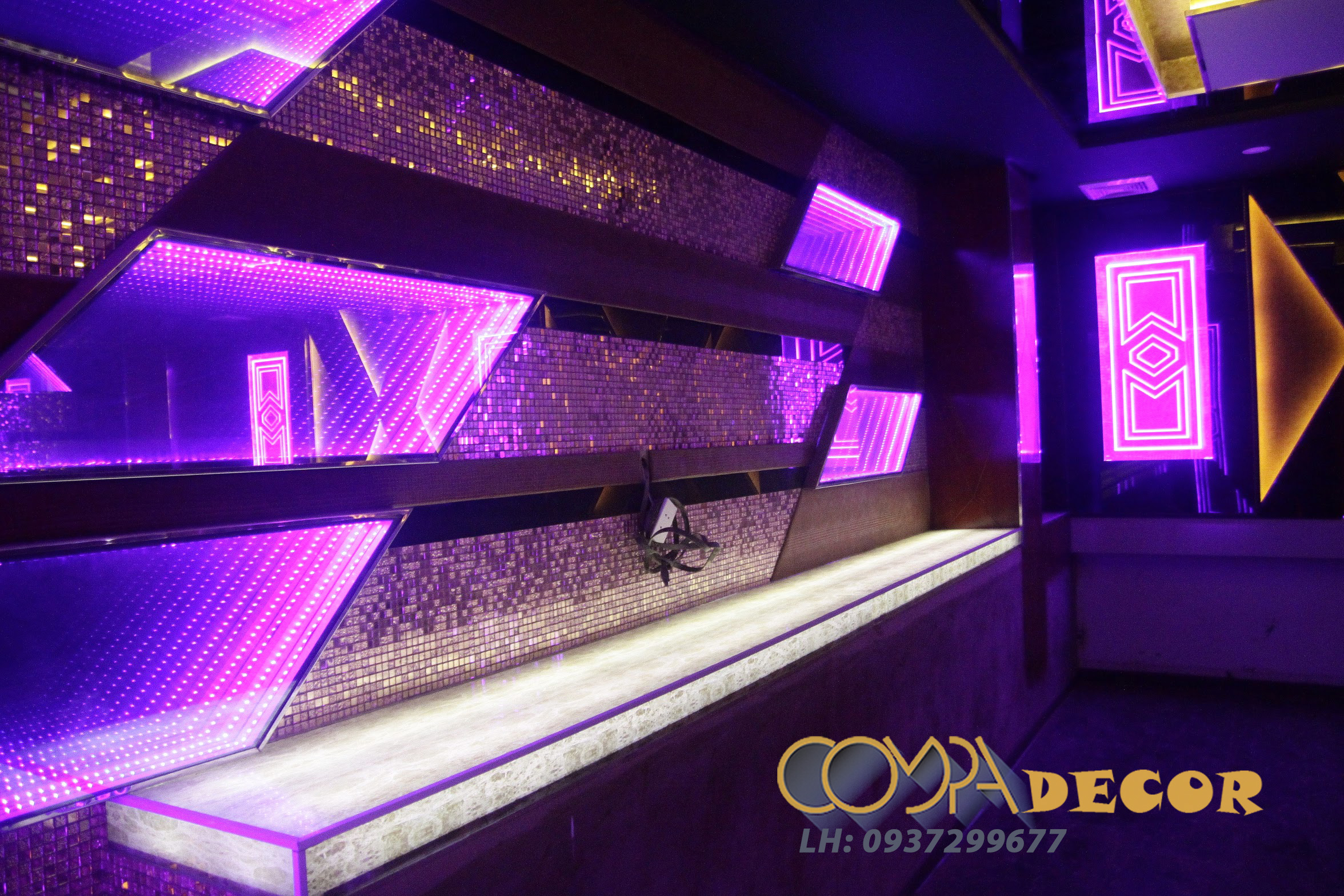 Ảnh thi công phòng karaoke gia đình