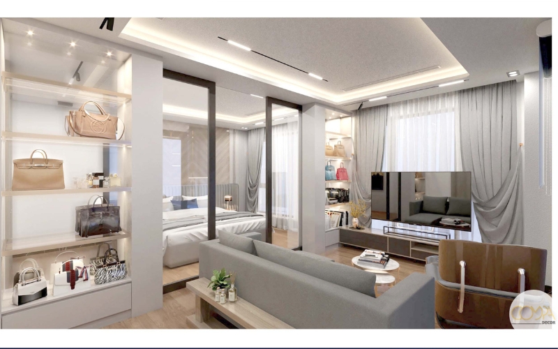 Mẫu thiết kế nội thất biệt thự phong cách hiện đại