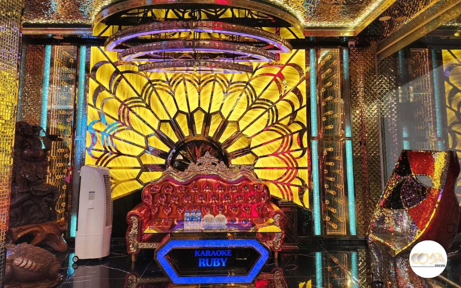 Hình ảnh thực tế sảnh lễ tân karaoke Ruby Hình ảnh thực tế sảnh lễ tân karaoke Ruby