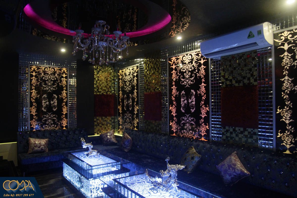 hinh-thi-cong-phong-karaoke-gia-dinh-Fyou-an-tuong Hình thi công phòng karaoke gia đình Fyou ấn tượng