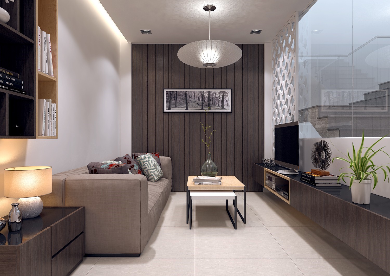 Hình thiết kế nhà phố đẹp, hiện đại 8 Hình thiết kế nhà phố đẹp, hiện đại 8