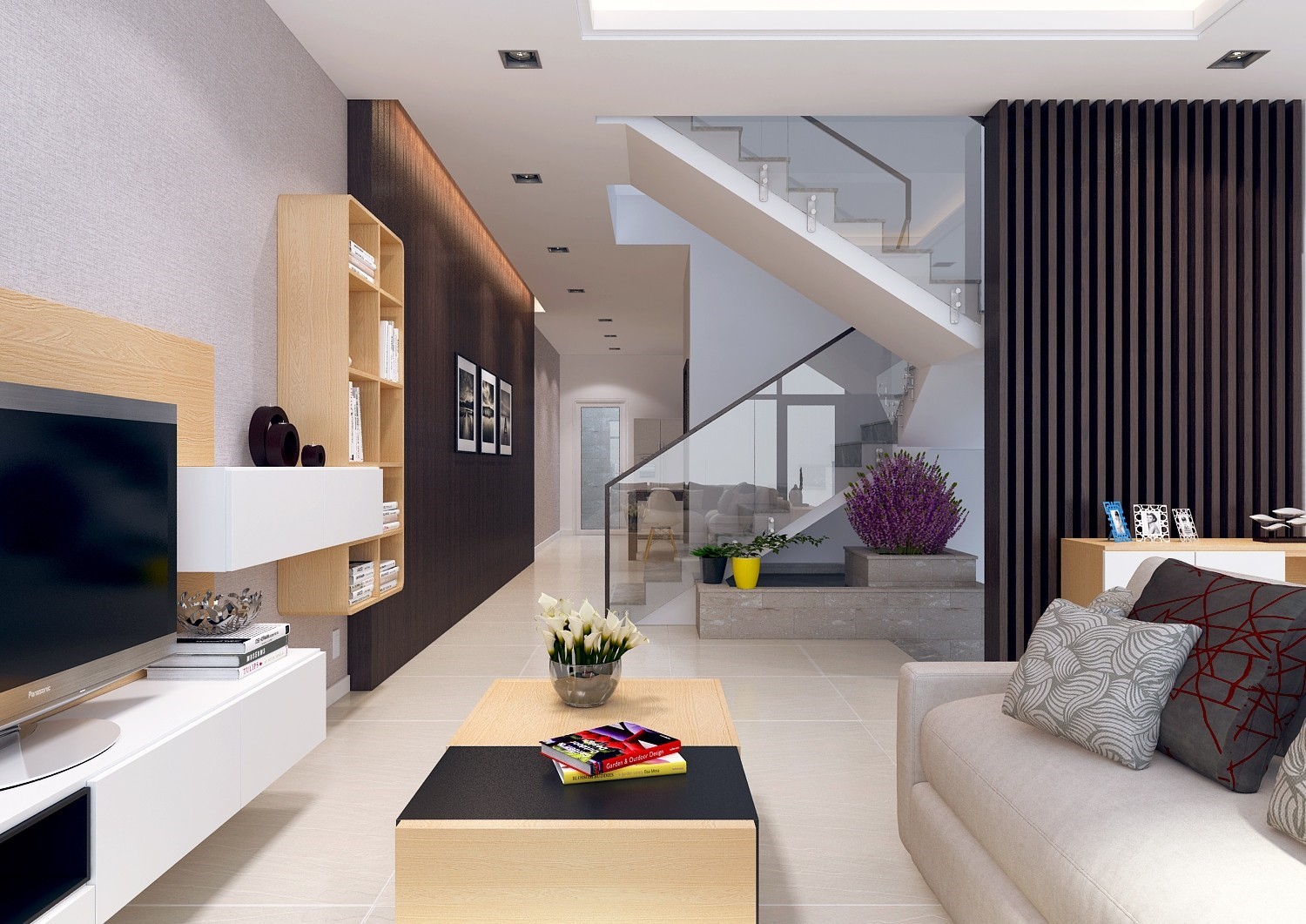 Hình thiết kế nhà phố đẹp, hiện đại 7 Hình thiết kế nhà phố đẹp, hiện đại 7