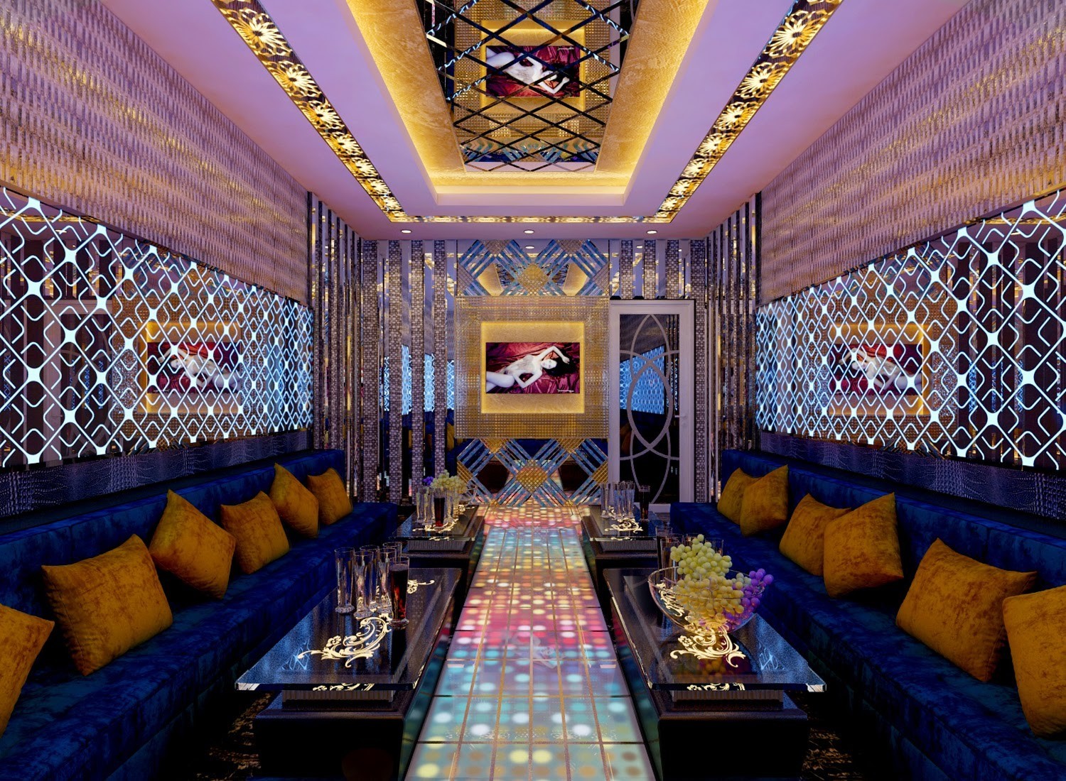 Hình thiết kế phòng karaoke gia đình 11 Hình thiết kế phòng karaoke gia đình 11