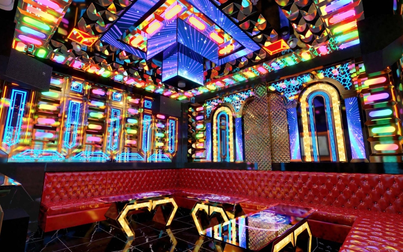 Mẫu phòng karaoke 20m2 Mẫu phòng karaoke 20m2