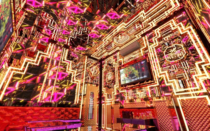 Mẫu phòng karaoke 20m2 Mẫu phòng karaoke 20m2