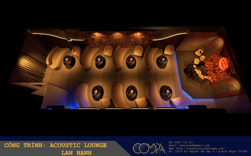 Thiết kế nội thất phòng trà Thiết kế nội thất phòng trà