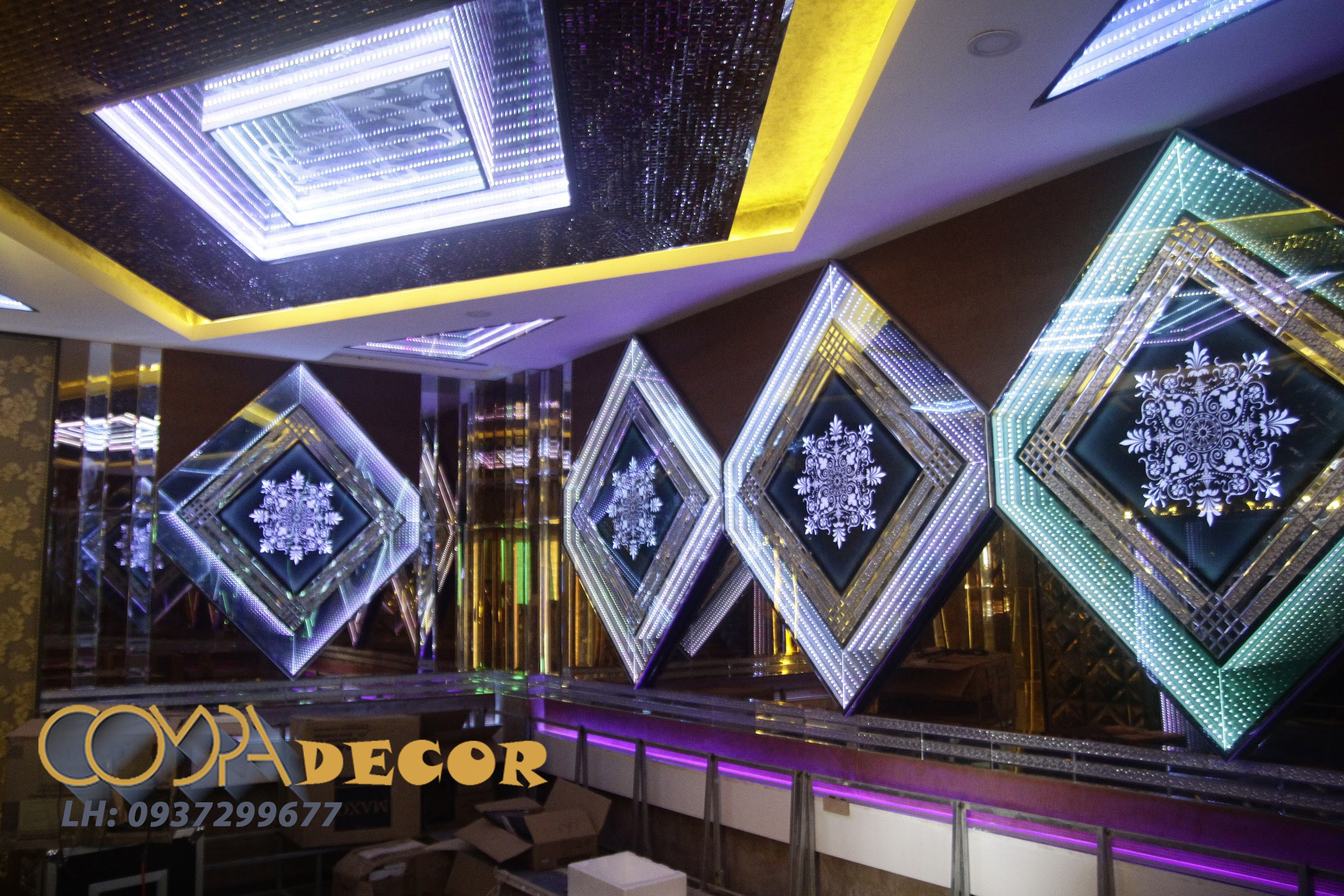 Thi công phòng karaoke gia đình cần thơ chi tiết