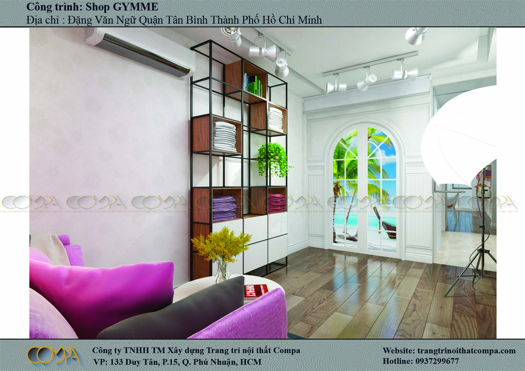 thiết kế nội thất Shop thời trang theo phong cách Studio khu vực studio view 2 thiết kế nội thất Shop thời trang theo phong cách Studio khu vực studio view 2