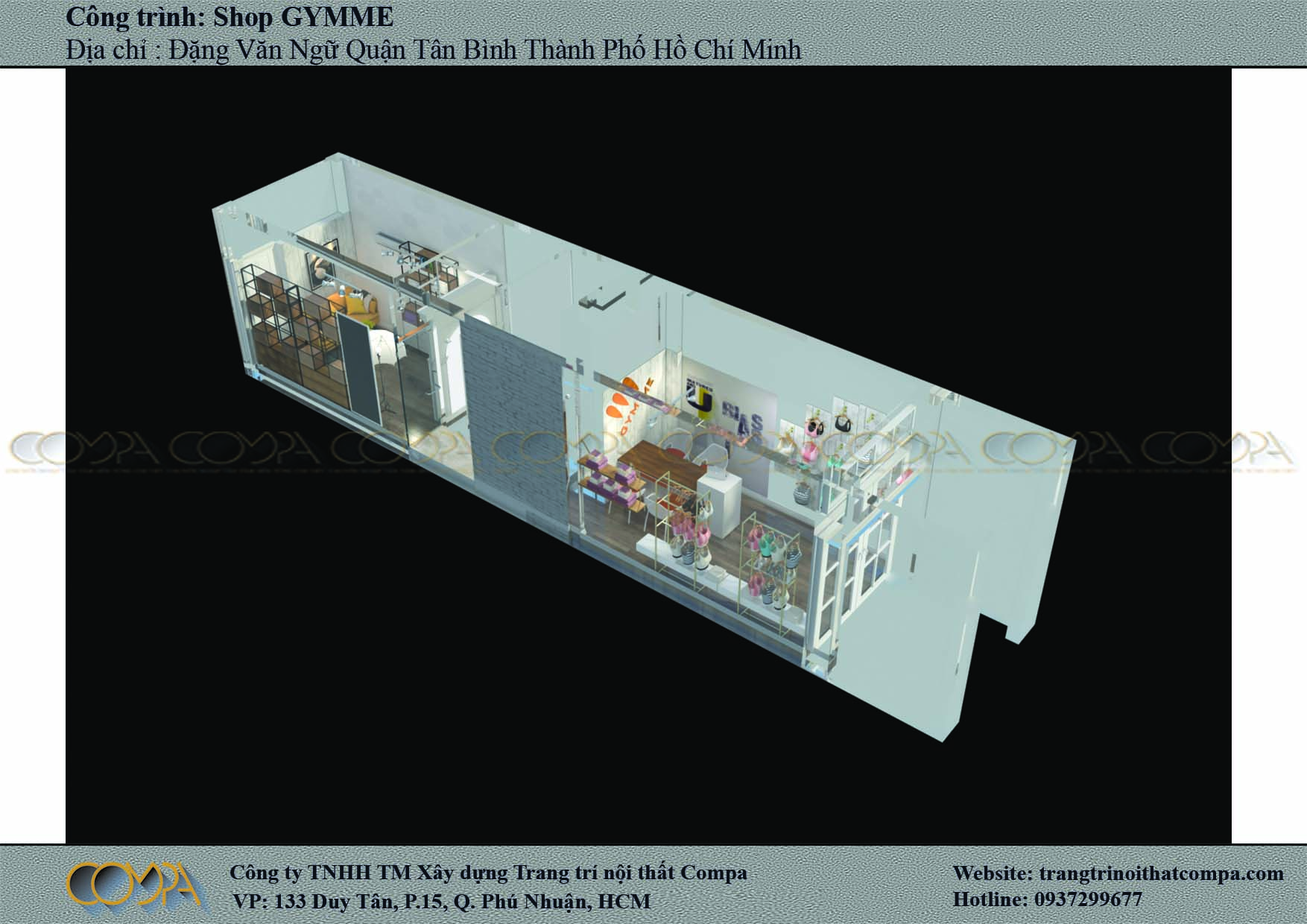 thiết kế nội thất Shop thời trang theo phong cách Studio mặt bằng tổng thể thiết kế nội thất Shop thời trang theo phong cách Studio mặt bằng tổng thể