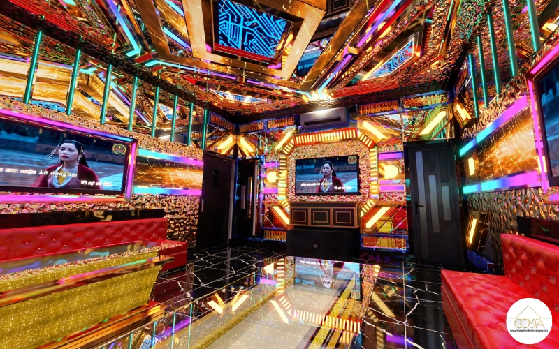 Thiết kế thi công phòng karaoke Thiết kế thi công phòng karaoke