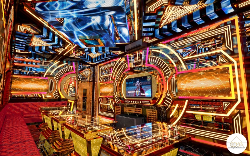 Thiết kế thi công phòng karaoke Thiết kế thi công phòng karaoke
