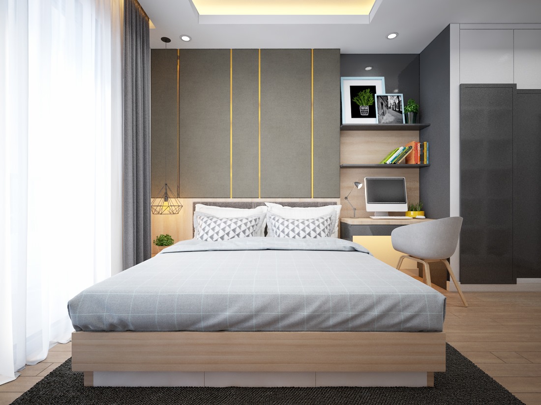 Bảng giá nội thất phòng ngủ hiện đại tại HCM