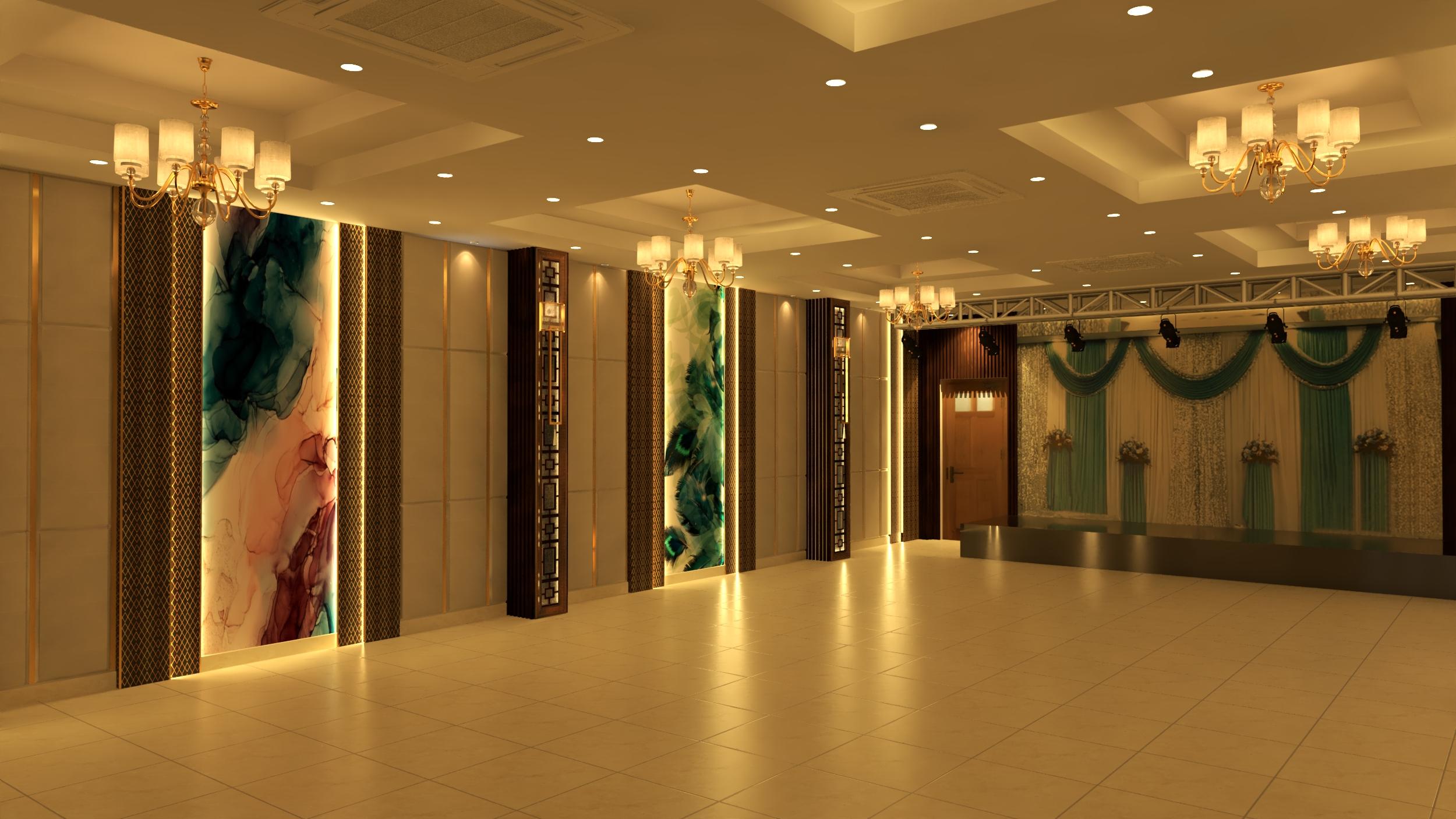 Hội trường tổ chức tiệc tại Nhà Hàng