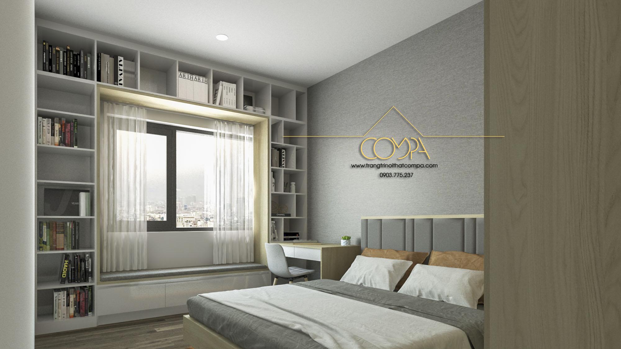 Thiết kế phòng ngủ Master cao cấp