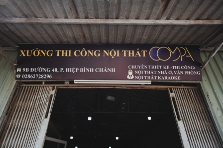 GIỚI THIỆU XƯỞNG THI CÔNG NỘI THẤT COMPA VỚI VẬT LIỆU VÁN AN CƯỜNG