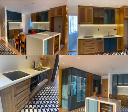 LẠ MẮT VỚI MÀU SẮC CỦA CĂN HỘ CAO CẤP THE ESTELLA SAU KHI THI CÔNG HOÀN THIỆN