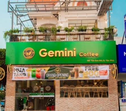 HÌNH ẢNH THI CÔNG THỰC TẾ CAFE GEMINI TÂN SƠN NHÌ
