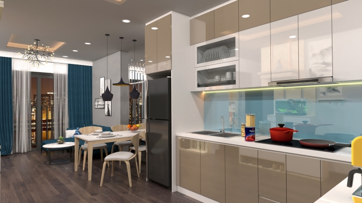 Phòng bếp đơn giản